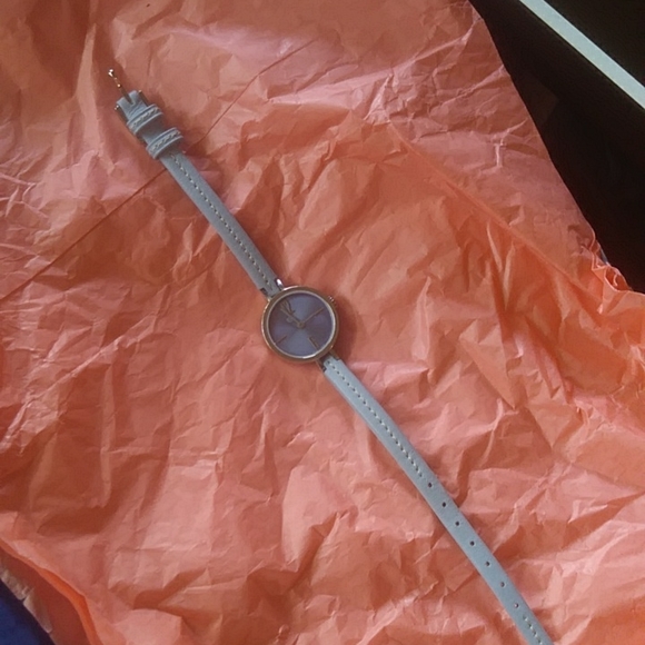 Coach light blue band and face just back for watch doctor euc looks like new - Picture 2 of 4